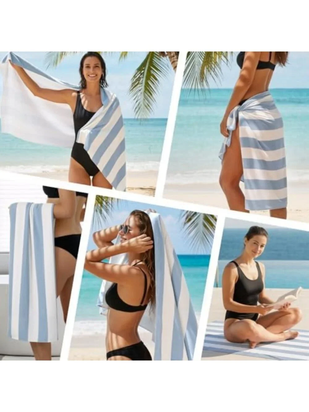 Oversized Quick-Dry Beach Towels 30